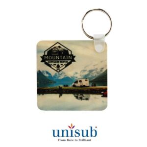 Natural Wood Key Tag - 2.25" x 2.25" – Square