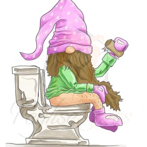 Gnome, Toilet Paper, PNG file
