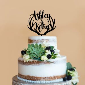 Wedding Cake Topper | Personalized Cake Topper, Wedding | Custom Cake Topper