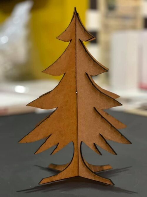 Christmas Tree Template, Digital SVG Download, Glowforge, Laser