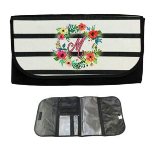 Travel Wrap Roll Bag with Glitter Panel